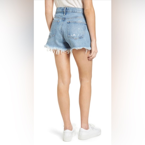 Agolde Parker Cutoff Shorts in Swapmeet - Picture 3 of 8